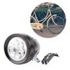 Bike Light, Bicycle LED Headlight and Rear Tail Light with Bracket for Road Cycling Safety(Silver) view 4