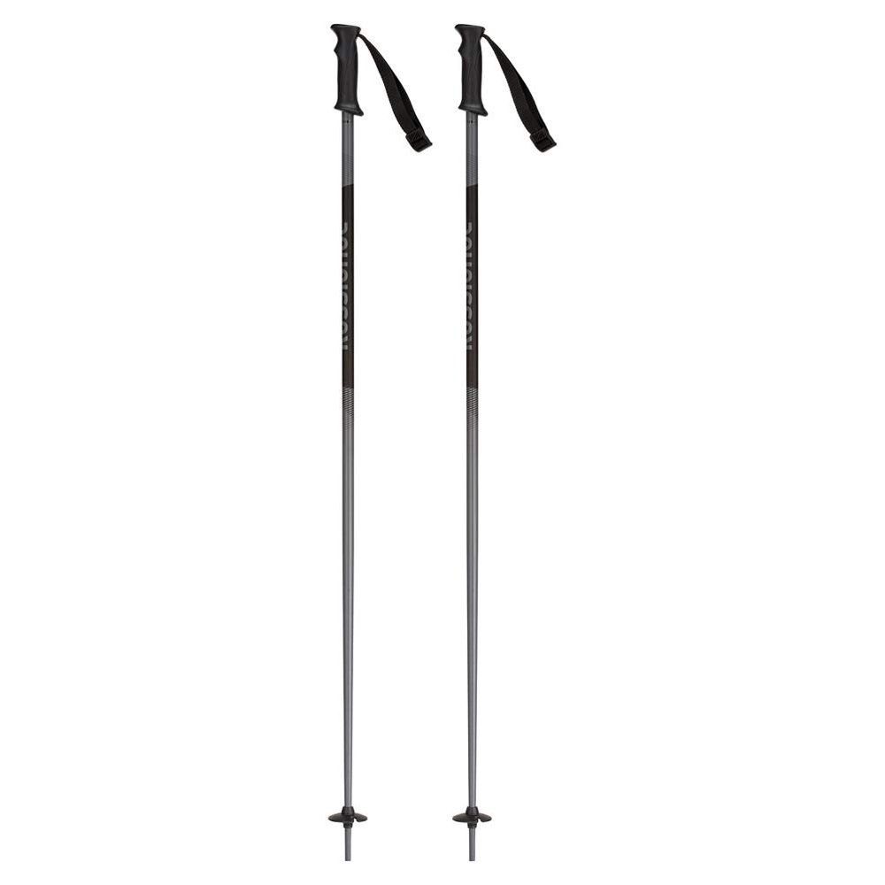 Rossignol Tactic Grey/Black Ski Poles, Men, Mens, RDI2010, Gray/Black, 5 Years