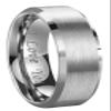 CROWNAL 4mm/6mm/8mm Tungsten Couple Wedding Bands Rings Men Women Brushed Finish Beveled Edges Engraved I Love You Size 4 To 17 (8mm,13) view 1