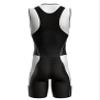 Sparx X Triathlon Suit Men Racing Tri Cycling Skin Suit Bike Swim Run (White_Elite, Small) view 4