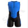 Sparx X Triathlon Suit Men Racing Tri Cycling Skin Suit Bike Swim Run (ElectricBlue_Elite, Large) view 2