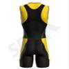 Sparx X Triathlon Suit Men Racing Tri Cycling Skin Suit Bike Swim Run (Yellow_Elite, 2XL) view 4