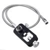 IORMAN DIN Valve Scuba Adapter 4500psi High Pressure PCP Paintball HPA Tank Fill Station (Stainless Steel Braided) view 2