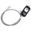 IORMAN DIN Valve Scuba Adapter 4500psi High Pressure PCP Paintball HPA Tank Fill Station (Stainless Steel Braided) view 3