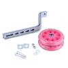 Bicycle Training Wheels Heavy Duty Rear with Stabilizers Mounted Kit for Pink view 1