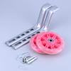 Bicycle Training Wheels Heavy Duty Rear with Stabilizers Mounted Kit for Pink view 3