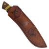 Condor Tool & Knife Large Huron Bushcraft Knife - 1095 High-Carbon Steel Blade - Full-Tang Construction - Ergonomic Walnut Handle - Handcrafted Leather Sheath - Ideal for Bushcraft, Camping & Survival view 2