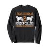 Border Collies Funny Saying 2 Dogs Ago Vintage Sweatshirt view 1