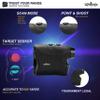 UrbanX Golf & Hunting Rangefinder Digital with 6X Monocular - 500 Yard Laser Four Mode Rangefinder for Golfing with Accurate Scan, Slope Function, Pin-Seeker & Flag-Lock view 2