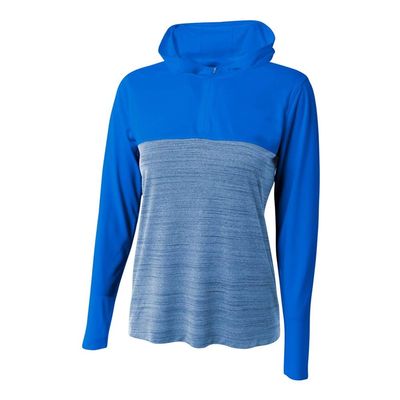 Womens X-Small Royal 1/4 Zip Two-Tone