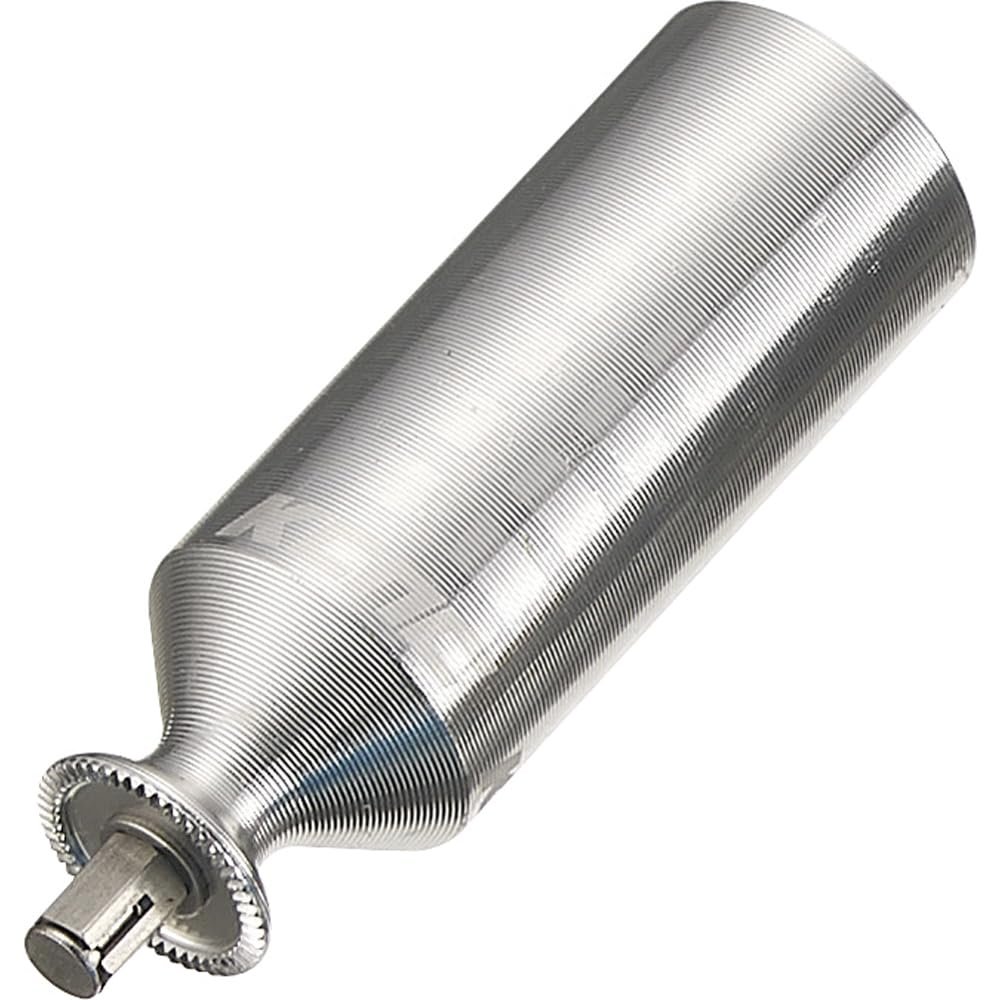 KCNC 29066 Through Axle Light Adapter, Silver