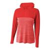 A4 Sportswear Womens Medium Scarlet 1/4 Zip Two-Tone view 1
