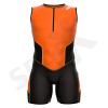 Sparx X Triathlon Suit Men Racing Tri Cycling Skin Suit Bike Swim Run (Orange_Elite, 2XL) view 2