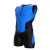 Sparx X Triathlon Suit Men Racing Tri Cycling Skin Suit Bike Swim Run (ElectricBlue_Elite, 3XL) view 1