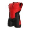 Sparx X Triathlon Suit Men Racing Tri Cycling Skin Suit Bike Swim Run (Red_Elite, XL) view 1