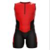 Sparx X Triathlon Suit Men Racing Tri Cycling Skin Suit Bike Swim Run (Red_Elite, XL) view 2