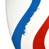 KONA SURF CO. Torpedo Epoxy Skimboard for Kids and Adults in Red/White/Blue sz:49in view 3