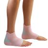 KidSole RX Gel Sports Sock for Kids with heel sensitivity from Severs Disease and General Foot and Heel Pain (Kid's 2-7, Pink) view 2
