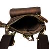Hebetag Small Leather Shoulder Crossbody Belt Bag Phone Wallet Purse Loop Holster Waist Fanny Pack Outdoor Camping Hiking Daypack view 3