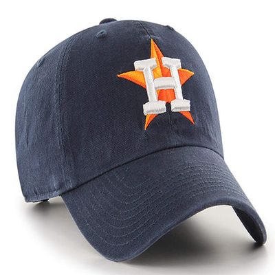 47 Authentic Houston Astros Navy MLB Adjustable- OSFM - CleanUp