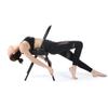 Pilates Yoga Chair, Professional Iyengar Auxiliary Chair, Yoga, Hardened and Thick Yoga Folding Chair, Solid Anti-Slip, Stable and Durable, Black,Blac view 2