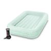 Intex Kids Travel Air Mattress Inflatable Bed Set with Raised Sides, Hand Pump, and Carrying Bag for Camping Trips and Sleepovers, (3 Pack) view 2