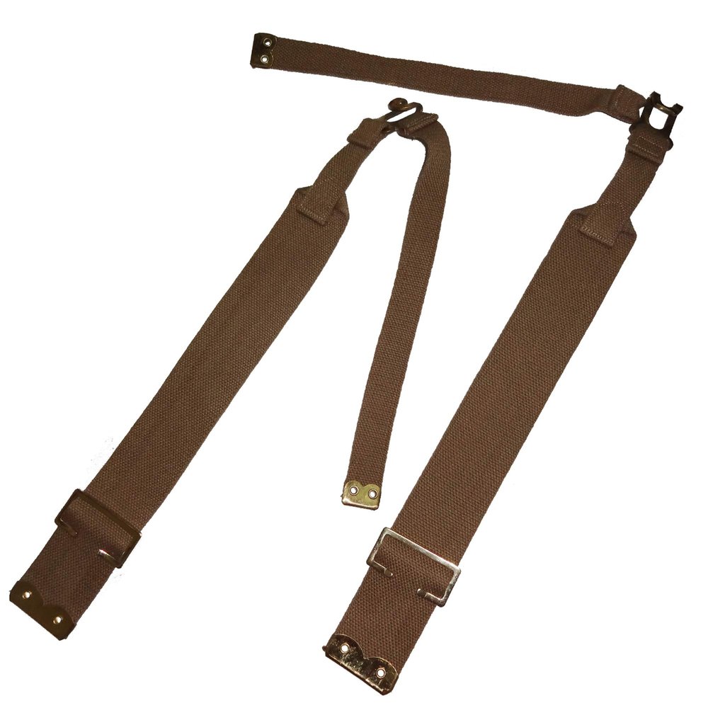 1937 Webbing L Straps (Haversack Shoulder Strap) Khaki