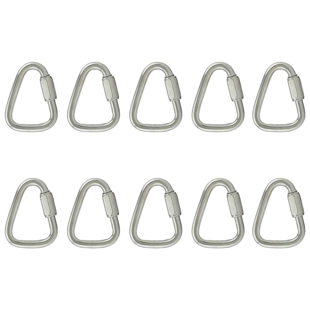 Valens Rigging 1/4" Delta Quick Link 316 Stainless Steel - 10 pc Bag