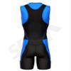 Sparx X Triathlon Suit Men Racing Tri Cycling Skin Suit Bike Swim Run (ElectricBlue_Elite, Medium) view 4