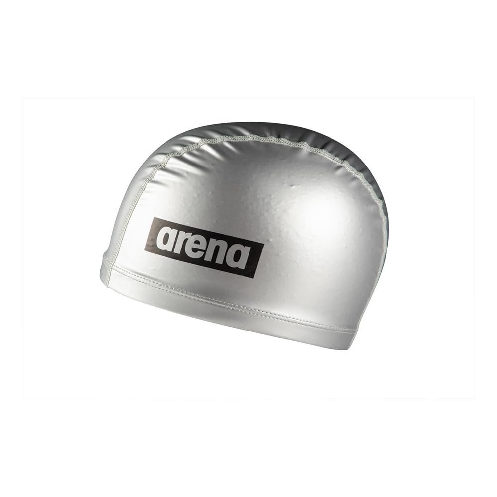 Sand Light Sensation II Swim Caps, Unisex Adult, Unisex-Adult, 002382, Silver, Tu