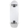 Moose Skateboards Old School 10" x 33" White Blank Skateboard Complete view 1