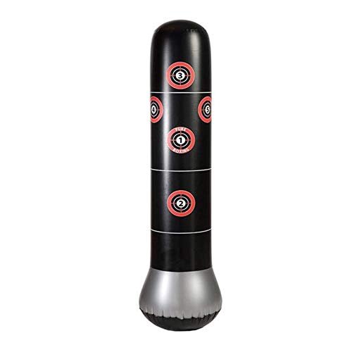 Anixl Fitness Inflatable Punching Bag Stress Tower Bag Speed Stand Power Boxing