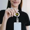 Badge Reel with Alligator Clip (Iowa Hawkeyes) view 3