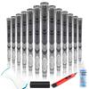 CHAMPKEY Premium Hybrid Golf Grips 13 Pack with All Repair Kits - All Weather Performance Golf Club Grips - High Traction and Control Half Corded Golf Grips for Men(Gray,Standard) view 1