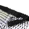 AIBEARTY Women's Sexy Glitter Rhinestone Mesh See Through Mini Skirt Hollow Out Bikini Cover Up Club Festival Rave Outfit view 4