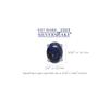 Natural Oval 8x6 MM Lapis Lazuli 925 Sterling Silver Stud Earrings view 2