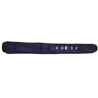 Katana Bag Sword Carry Sac Transport Epee,Tasche Tai Chi Single Sword Bag,Sword Case Sword Storage Case Bag Chinese Martial Arts Thick Single layer Sword Multifunction Shoulder Carry Bag(Blue)