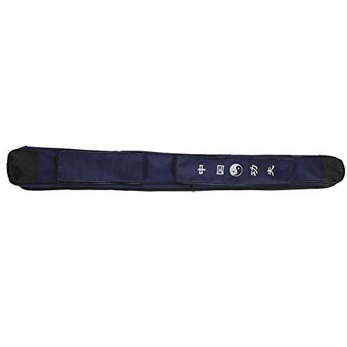 Katana Bag Sword Carry Sac Transport Epee,Tasche Tai Chi Single Sword Bag,Sword Case Sword Storage Case Bag Chinese Martial Arts Thick Single layer Sword Multifunction Shoulder Carry Bag(Blue)