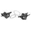 1 Pair Triple 3X7/8/9 Speed ycle Gear Shift Derailleur Left/Right Shifter Outdoor Cycling Disk Brake Mountain Biking Parts Accessories(3*7) 27 Speed Shifter 9 Speed Shifter 7 sp view 2