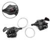 1 Pair Triple 3X7/8/9 Speed ycle Gear Shift Derailleur Left/Right Shifter Outdoor Cycling Disk Brake Mountain Biking Parts Accessories(3*7) 27 Speed Shifter 9 Speed Shifter 7 sp view 3