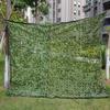 LIYFF-Tarps Military Green Camouflage Netting Woodland Truck Sunshading Net Army Oxford Polyester Reinforced Camo Netting Sunscreen Nets for Hunting Camping Hiding view 3