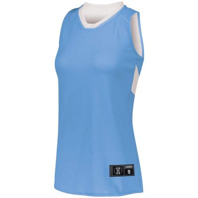 Holloway Sportswear Womens Dual-Side Single Ply Basketball Jersey XS University Blue/White