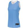 Holloway Sportswear Womens Dual-Side Single Ply Basketball Jersey XS University Blue/White