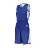 Ladies Undivided Single Ply Reversible Jersey Royal/White S view 2