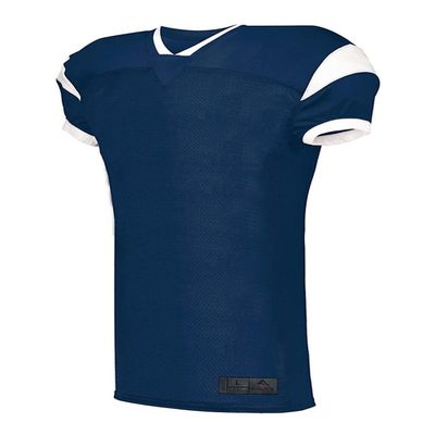 Augusta Sportswear Slant Football Jersey, Navy/White, 2XL
