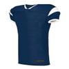 Augusta Sportswear Slant Football Jersey, Navy/White, 2XL view 1