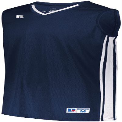 Youth Legacy Basketball Jersey Navy/White L