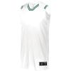 Holloway Sportswear Boys Retro Basketball Jersey XL White/Forest view 1
