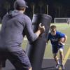 GoSports Heavy Duty Football Tackling Dummy  Training Equipment for Youth & College Football Practice  4 ft XL Blocking Pad for Sports & Martial Arts view 3