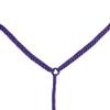 Purple/Black Full Size Hilason Horse Breast Collar Flat Braided Paracord 1" X 8Ft | Racing Barrel Rein Gifts view 1